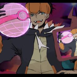 This is a pixiv picture whose title is キバナ.