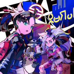 This is a pixiv picture whose title is スパイクタウン.