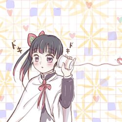 This is a pixiv picture whose title is 「好きだ〜カナヲ」.