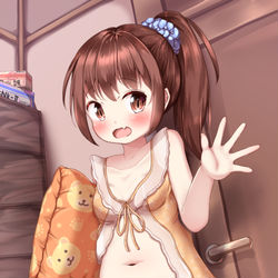 This is a pixiv picture whose title is 幼馴染の無知JCちゃんがお泊りに来た絵【リクエスト絵】.