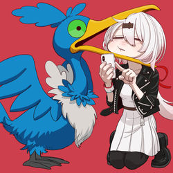 This is a pixiv picture whose title is シイナとウッウ.
