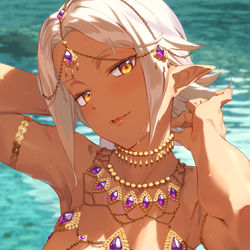 This is a pixiv picture whose title is DE.