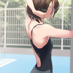 This is a pixiv picture whose title is 憧憬.