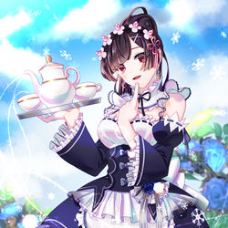 This is a pixiv picture whose title is りんこ.