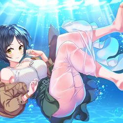This is a pixiv picture whose title is 夢を見る奏.