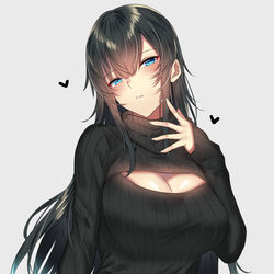 This is a pixiv picture whose title is 全体的に黒いおねーさんに癒されたい.