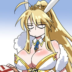 This is a pixiv picture whose title is 若干不服.