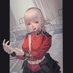 This is a pixiv picture whose title is 治療、開始ー.