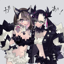This is a pixiv picture whose title is ジグザグがーるず.