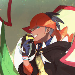 This is a pixiv picture whose title is キバナさん②.