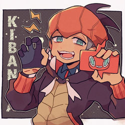 This is a pixiv picture whose title is キバナさん.