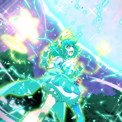 This is a pixiv picture whose title is SPARKING.