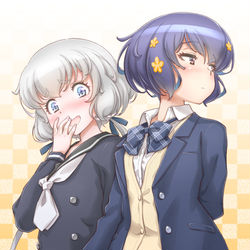 This is a pixiv picture whose title is Monday 純愛.