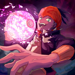 This is a pixiv picture whose title is キバナ.