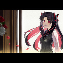 This is a pixiv picture whose title is いってきます！お父様！.
