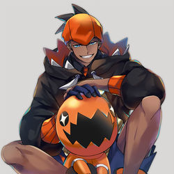 This is a pixiv picture whose title is キバナ.