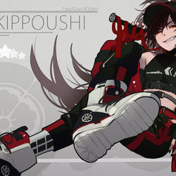 This is a pixiv picture whose title is 織田吉法師.