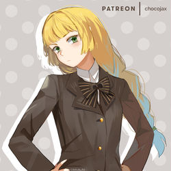 This is a pixiv picture whose title is Normal Schoolgirl Ingrid.