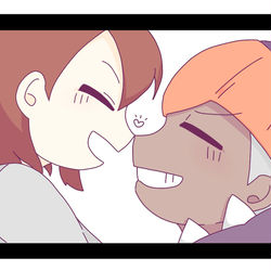 This is a pixiv picture whose title is キバユウ(キバ主♀)log.