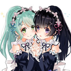 This is a pixiv picture whose title is リゼロコラボりんさよ.