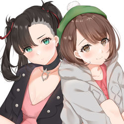 This is a pixiv picture whose title is マリィちゃんとユウリちゃん.