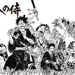 This is a pixiv picture whose title is 七人の侍.