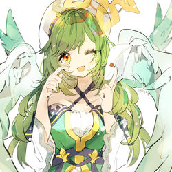 This is a pixiv picture whose title is ガブリエル祝ケモ化.