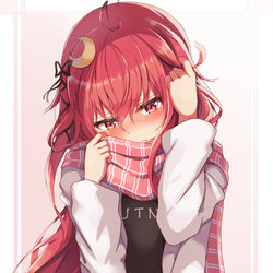 This is a pixiv picture whose title is あと一歩の勇気が出ないうーちゃん.