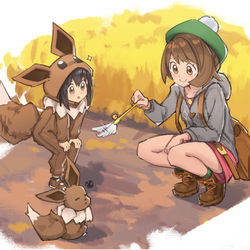 This is a pixiv picture whose title is イーブイ.