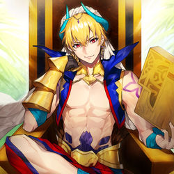 This is a pixiv picture whose title is ギルガメッシュ.