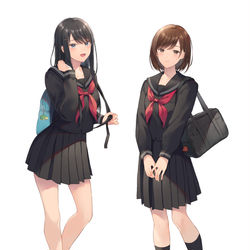 This is a pixiv picture whose title is 冬コミ.