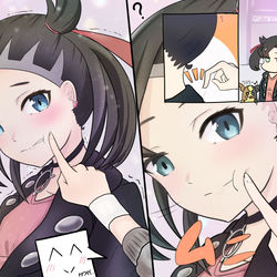 This is a pixiv picture whose title is マリィちゃんで笑顔の練習.
