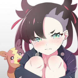 This is a pixiv picture whose title is 負けて悔し泣きするマリィちゃん.