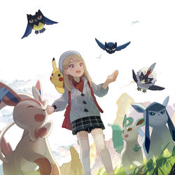 This is a pixiv picture whose title is 旅途.