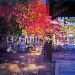 This is a pixiv picture whose title is 天満宮デート.