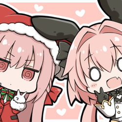 This is a pixiv picture whose title is 理性蒸発コンビ.
