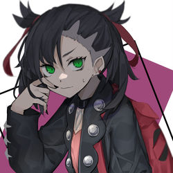 This is a pixiv picture whose title is 笑顔の練習.