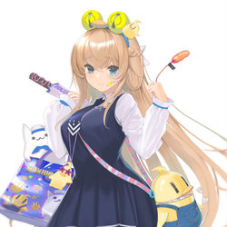 This is a pixiv picture whose title is ユニバっぽいテーマパークを満喫するグロリアス.