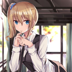 This is a pixiv picture whose title is メイド早坂.