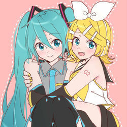 This is a pixiv picture whose title is ミクリン.