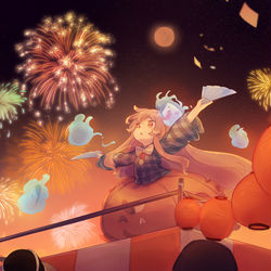 This is a pixiv picture whose title is 心綺楼囃子.