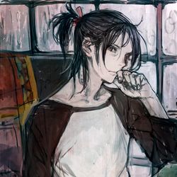 This is a pixiv picture whose title is ネズミ.
