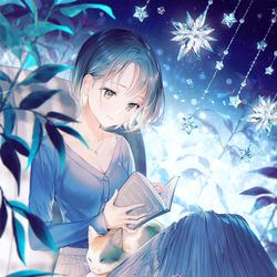 This is a pixiv picture whose title is ほしのはなし.