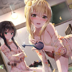 This is a pixiv picture whose title is お屋敷づとめ。SP―お世話係大集結!? ハーレムご奉仕♪―.