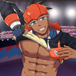 This is a pixiv picture whose title is Raihan.