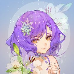 This is a pixiv picture whose title is Lily.