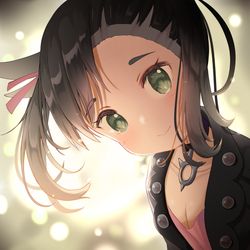 This is a pixiv picture whose title is 「あなたも応援してくれるの？」.