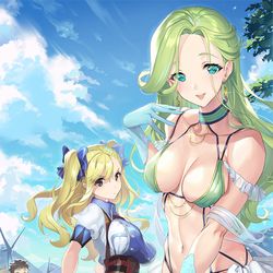 This is a pixiv picture whose title is 『解雇された暗黒兵士(30代)のスローなセカンドライフ（2巻）』.