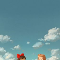 This is a pixiv picture whose title is キキとトンボ.