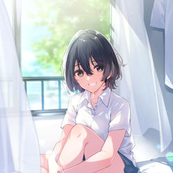 This is a pixiv picture whose title is お隣さんと始める節約生活.